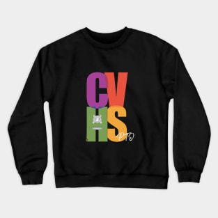 WHITE LETTERING CVHS PTO LOGO Crewneck Sweatshirt